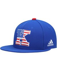 adidas - Kansas Jayhawks Patriotic On-field Baseball Fitted Hat - Lyst