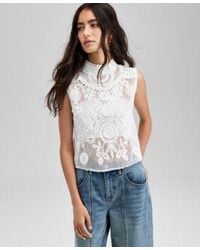 And Now This - Now This Cotton Floral Applique Sleeveless Top P Xxs 4x Exclusively At Macys - Lyst
