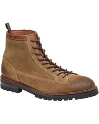 Johnston & Murphy - Britton Round-toe Boots - Lyst