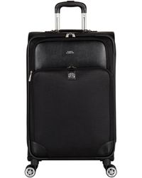 vince camuto black and gold luggage