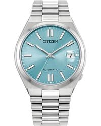 Citizen - Sport Luxury Automatic Tsuyosa Stainless Steel Bracelet Watch 37mm - Lyst