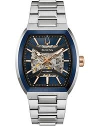 Bulova - Maquina Sport Automatic Stainless Steel Bracelet Watch 40mm - Lyst