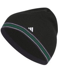 adidas - Stripe Skully Beanie - Lyst