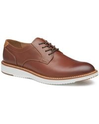 Johnston & Murphy - Johnston Murphy Hodges Plain Toe Oxford Casual Lace Up Shoe - Lyst