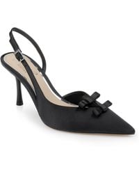 Badgley Mischka - Ellery Bow Evening Pumps - Lyst