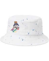 Polo Ralph Lauren - Tie-dye Twill Bucket Hat - Lyst