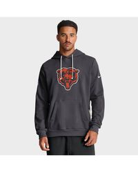Nike - Chicago Bears Sideline Standard Issue Initial Home Dri-fit Hoodie - Lyst