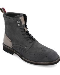 Thomas & Vine - Welch Tru Comfort Foam Wingtip Ankle Boots - Lyst