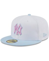 KTZ - New York Yankees Spring Color Basic Two-tone 59fifty Fitted Hat - Lyst
