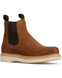 Frye - Hudson Suede Leather Chelsea Boots - Lyst