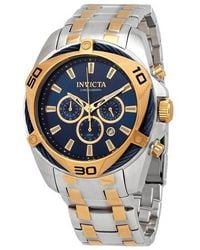 INVICTA WATCH - 34125 Bolt Quartz Chronograph Blue Dial Watch - Lyst