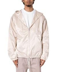 MNML - Big & Tall Full Zip Paneled Fight Jacket - Lyst