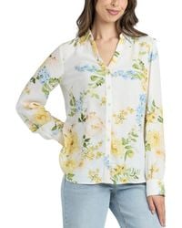 Bcx - Printed Button-up Top - Lyst