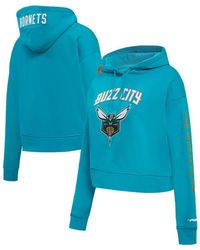 Pro Standard - Charlotte Hornets 2023/24 City Edition Cropped Pullover Hoodie - Lyst