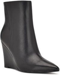 Women's Nine West Wedge boots from $62 | Lyst