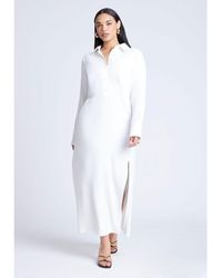 Eloquii - Plus Size Collared Maxi Shirt Dress - Lyst