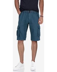 Xray Jeans - Belted Twill Tape Cargo Shorts - Lyst