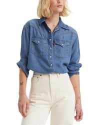 Levi's - Â Sawyer Western Shirt - Lyst