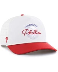 '47 - White/red Philadelphia Phillies Gimmie Golf Hitch Rope Adjustable Hat - Lyst