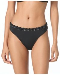 Michael Kors - Michael High Leg Swim Bottoms - Lyst