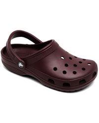 Crocs™ - And Classic Round-toe Slingback Croslite Foam Clogs From Finish Line - Lyst