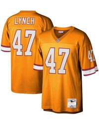 Mitchell & Ness - John Lynch Tampa Bay Buccaneers Big And Tall 1995 Legacy Retired Player Jersey - Lyst