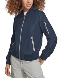 Levi's - Lightweight Zip-detail Bomber Jacket - Lyst