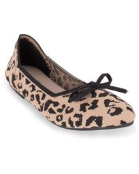 Tahari - Tortuga Knit Slip-on Flats - Lyst