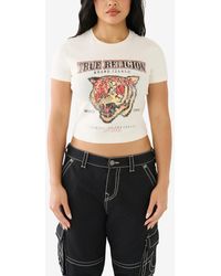 True Religion - Short Sleeve Tiger Baby T-shirt - Lyst