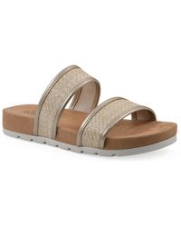 White Mountain - Tropical Slide Slip-on Sandals - Lyst