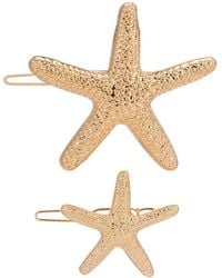 Ettika - Starfish Barrette Set - Lyst