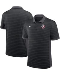 Nike - West Virginia Mountaineers 2025 Early Season Coaches Sideline Victory Stripe Performance Polo Shirt - Lyst