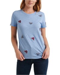 lucky brand daisy tee