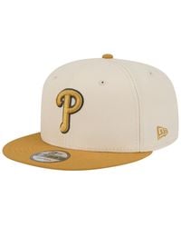 KTZ - Light Beige/khaki Philadelphia Phillies Two-tone Color Pack 9fifty Snapback Hat - Lyst