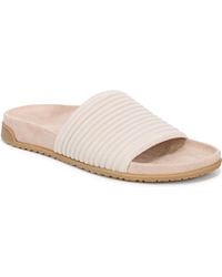 Vionic - Evie Knit Slide Sandals - Lyst