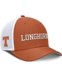 Nike - Texas Orange Texas Longhorns 2025 Dugout Coaches Rise Performance Trucker Adjustable Hat - Lyst