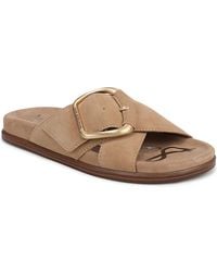 Sam Edelman - Darla Slide Flat Sandals - Lyst
