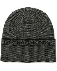 Michael Kors - Sport Tape Birds Eye Cuff Hat - Lyst