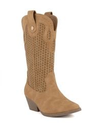 Sugar - Tammy Perf Western Pull On Boots - Lyst