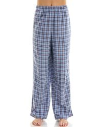 Roudelain - Open Leg Flannel Sleepwear Pants - Lyst