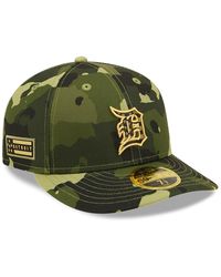 KTZ - Detroit Tigers 2022 Armed Forces Day On-field Low Profile 59fifty Fitted Hat - Lyst