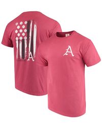 Image One - Arkansas Razorbacks Baseball Flag Comfort Colors T-shirt - Lyst