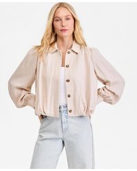 INC International Concepts - Cropped Bubble Jacket - Lyst