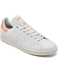 Adidas White And Green Stan Smith Recon Leather Sneakers For Men Lyst