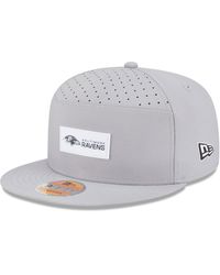 KTZ - Las Vegas Raiders 2025 Sideline Split Panel 9fifty Snapback Hat - Lyst