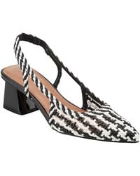 Marc Fisher - Latiya Woven Slingback Dress Pumps - Lyst