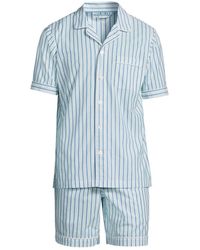 Lands' End - Short Sleeve Essential Pajama Set - Lyst