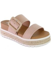 MIA - Kenzy Platform Slide Sandals - Lyst