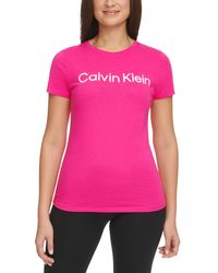 Calvin Klein - Logo Graphic Short-sleeve Top - Lyst