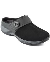 Easy Spirit - Edline Button Strap Slip-on Mules - Lyst